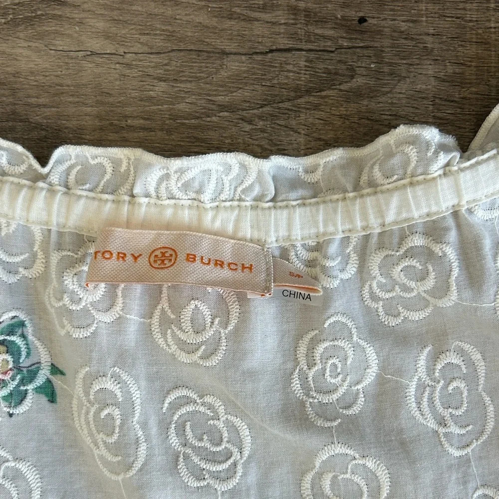 Tory Burch English Tea Rose Beach Dress S